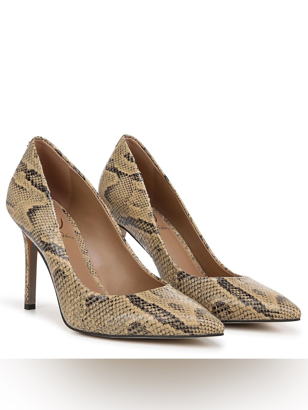 NWOT Sam Edelman Snake-Print Hazel Pointed Toe Pumps
